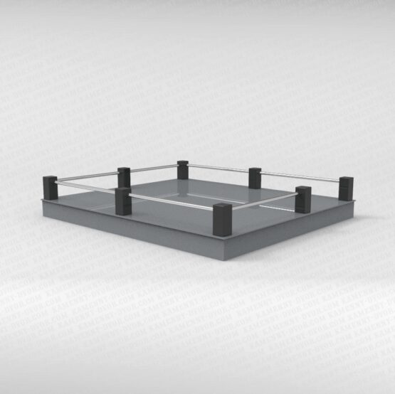 Ограда гранитная с трубой нержавейкой